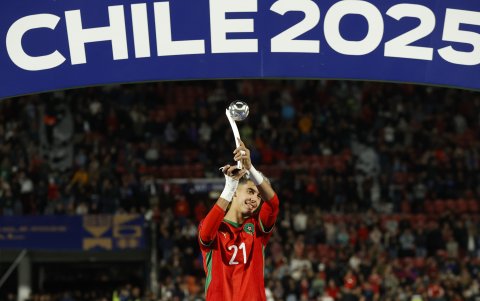 Yassir Zabiri recibió el balón de plata como el segundo mejor jugador del Mundial sub-20.