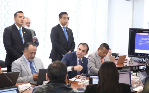 El ministro de Desarrollo Humano Harold Burbano fue el encargado de gestionar las entregas al ministerio, dijo Luis Molina