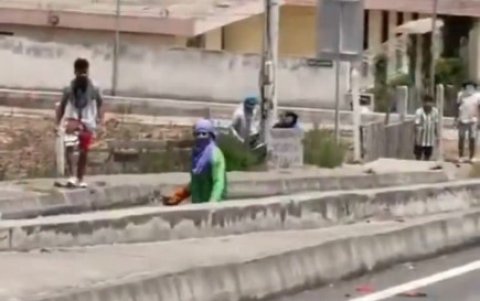 Arreaga es acusado de participar de protestas violentas y lanzar bombas motolov a los policías.