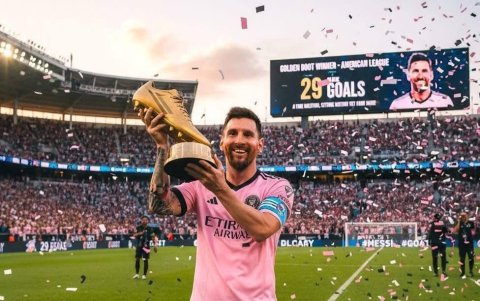 Lionel Messi marcó 29 goles en 27 partidos en la temporada regular de la MLS.