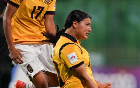 Mary Guerra es una de las figuras de la selección sub-17 femenina de Ecuador, además, anotó el primer gol de las ecuatorianas ante Noruega.