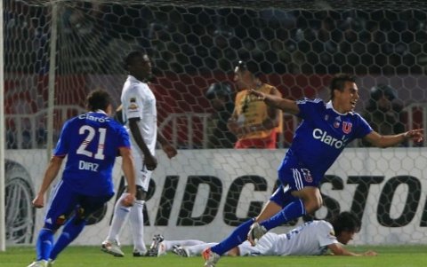 Liga de Quito perdió la final de la Copa Sudamericana 2011 contra a U. de Chile.