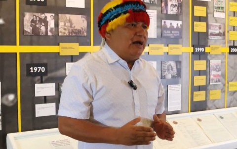 Resolución. Marlon Vargas anunció que tras el paro se concentrarán en impulsar el No en la consulta 2025.