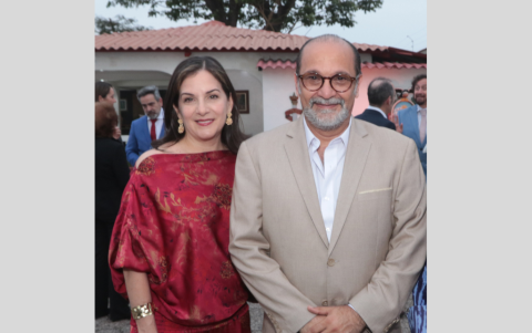 Silvana Macías y Humberto Plaza.