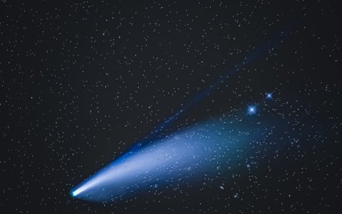 Referencial. El cometa 3I/ATLAS es el tercer objeto interestelar detectado cruzando nuestro sistema solar.