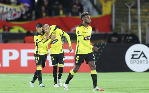 Barcelona SC recibe a Libertad en el hexagonal final de la LigaPro 2025.