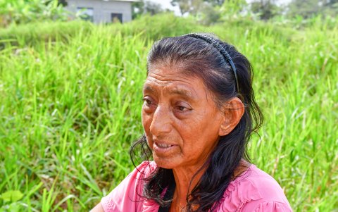 Reina Chiriguaya, agricultora de Nobol