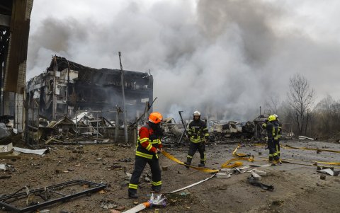 Ucrania continúa sufriendo el ataque de drones.