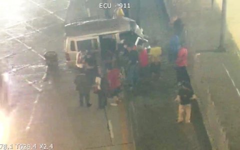 Imagen compartida por el Ecu 911