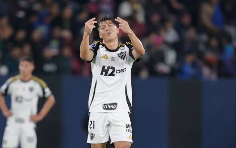 Alan Franco es titular fijo en el mediocampo de Atlético Mineiro.