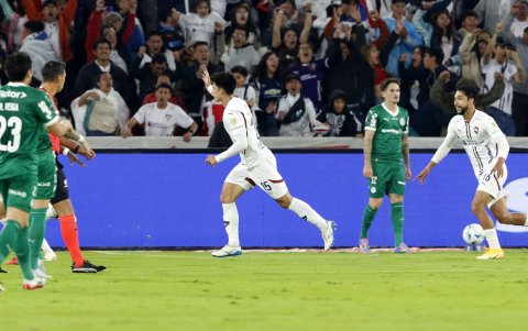 Liga de Quito goleó 3-0 a Palmeiras en la ida de la semifinal de la Copa Libertadores 2025.