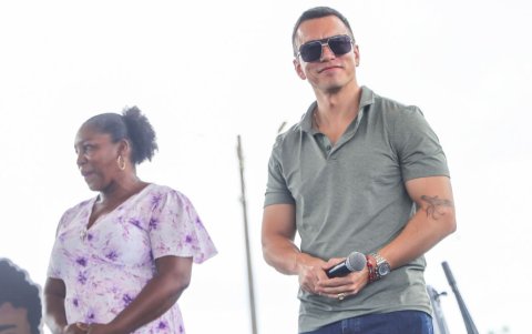 El presidente de la República defendió de que el IESS no sea prestado de salud.