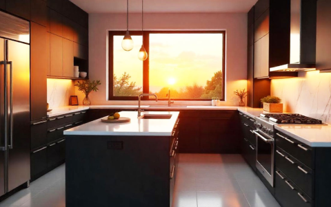 La tendencia de muebles verticales en cocinas prioriza la estética minimalista y la funcionalidad, ocultando electrodomésticos para crear mesadas despejadas y ambientes más amplios y armoniosos.