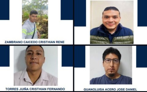 Los cuatro desaparecidos de Los Ríos.