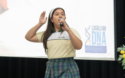 El festival de declamación demostró que la poesía sigue viva en las aulas, fortaleciendo la expresión, la lectura y el espíritu lasallista.