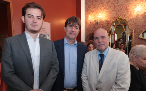 Domingo Norero, Vicente Norero y Arturo Escala.