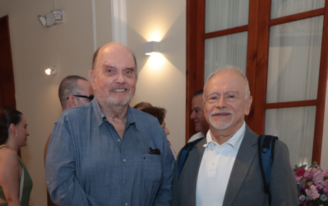 Carlos Ycaza y Pedro Rosa Balda.