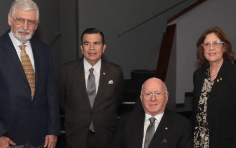 Antonio Marques, Carlos Estarellas, Xavier Simon y Ana María de Ching.