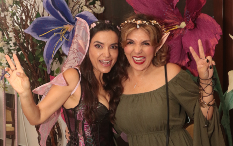 Lorena Flores e Ingrid Cassinelli.