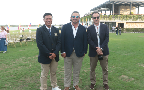 Pablo Castellanos, Fernando Saravia y Édgar Castillo.