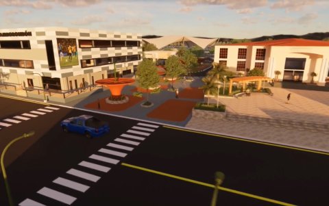 Futura Plaza de la Administración, según Yúnez en su discurso