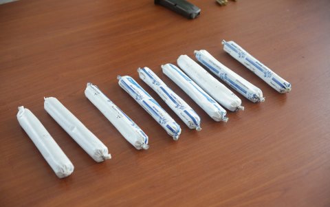 Estas fueron las bombas que halló la Policía Nacional tras las investigaciones.