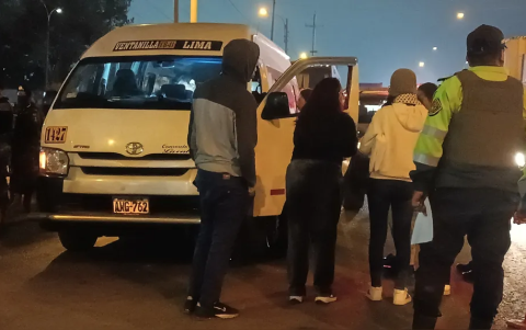 Las compañías de transporte urbano que se han plegado a la protestas suelen operar en las zonas de Mi Perú, Pachacútec y Ventanilla.