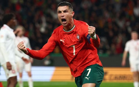 Cristiano Ronaldo es la máxima figura de la selección de Portugal.