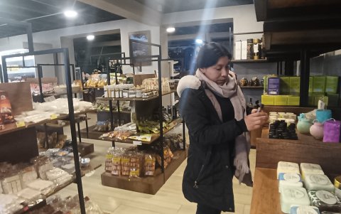 BOLIVAR. El turismo en Salinas se interesa por conocer el modelo de gestión y ventas.