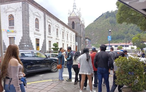 La capacidad hotelera en Baños estuvo al 100 % ocupada.