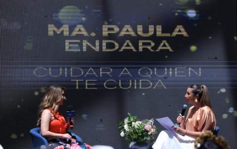 Cada candidata tuvo una entrevista de cuatro minutos para compartir los detalles de su proyecto.