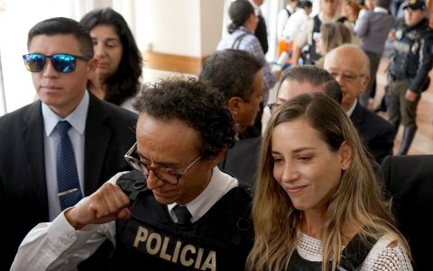 Christian Zurita se integró al binomio con Andrea González Nader tras el asesinato de Fernando Villavicencio.