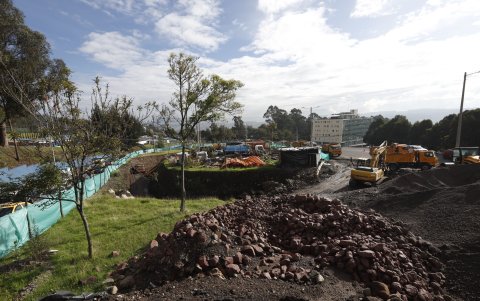 Los trabajos en el nuevo intercambiador de la Mariana de Jesús tienen un avance del 60 %. Se espera que la intervención concluya en diciembre.