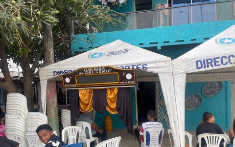 El cuerpo de Miguel Nazareno fue velado en Socio Vivienda 2.