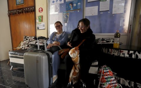Maribel Peralta y María José Cueva viajaron de Cuenca y Zaruma, respectivamente, a Quito para ver a Shakira.