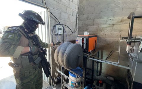 Las autoridades estiman que el centro tenía capacidad para producir hasta nueve kilos semanales de oro.