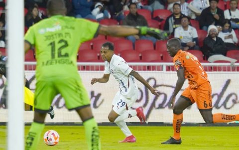 Liga de Quito se paró firme y venció a Libertad en la fecha 5 del primer hexagonal.