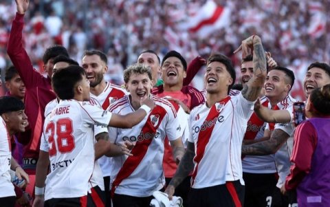 River venció a Boca Junios en el encuentro jugado en el Monumental en 2025.