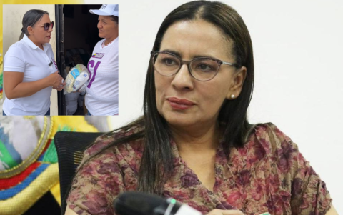 La ministra Zaida Rovira compartió en sus redes sociales actividades a favor del sí en la consulta popular.