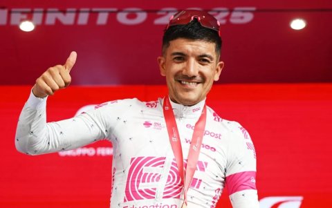 Carapaz llegó al equipo estadounidense en el 2022.