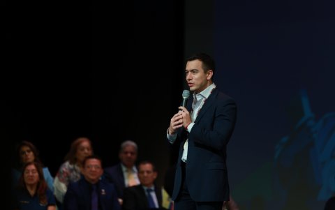 El presidente Daniel Noboa es el proponente de cuatro preguntas del Refréndum y Consulta Popular 2025.