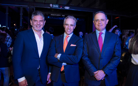 Julio Mackliff, Juan Durañona y Gabriel Bader.