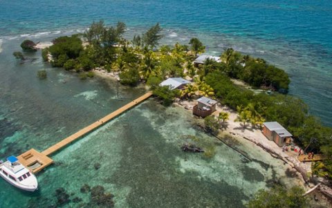 La isla de Francis Ford Coppola en Belice. En ella se puede vacacionar.