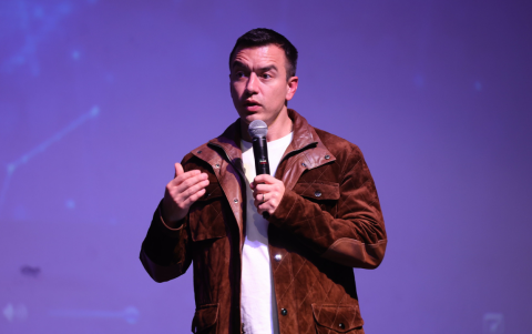 El presidente Noboa se refirió sobre los atentados que ha sufrido en los últimos meses.