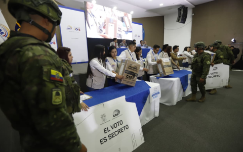 El CNE últimó detalles para la jornada electoral prevista desde las 07:00 del 16 de noviembre de 2025.