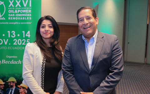 Gabriela Rodríguez y Gustavo Delgado.