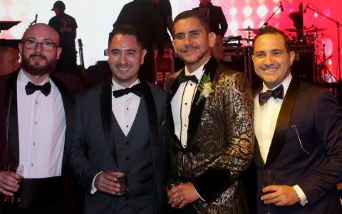 Abraham Juez, Carlos Juez, Carlos Luis Juez y Omar Juez.