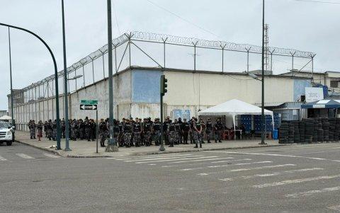 El operativo de seguridad en Machala y Puerto Bolívar se mantuvo activo para garantizar el orden.