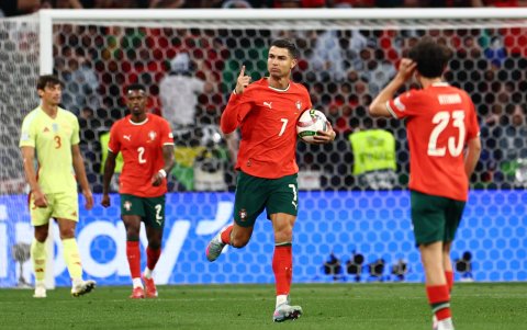 Cristiano Ronaldo es la estrella de la selección de Portugal.