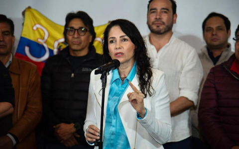 Luisa González destacó la victoria del No en la consulta.